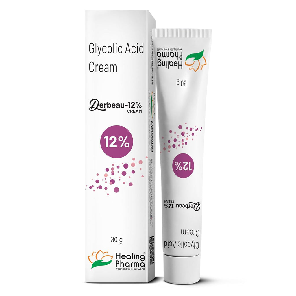 Healing Pharma - DerbeauÂ® Glycolic Acid Cream 12% W/W, 30g
