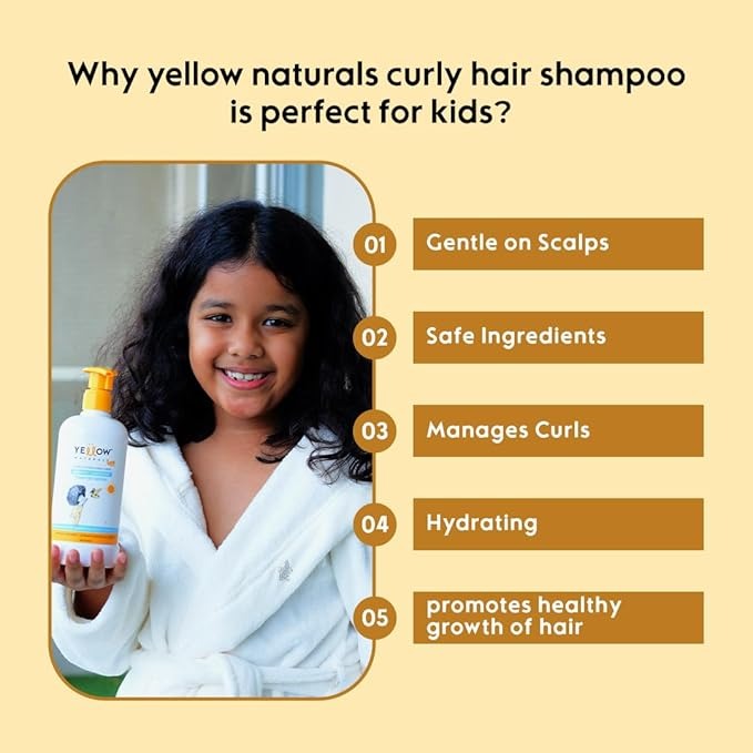 Yellow Naturals Kids Shampoo & Conditioner Toasted Vanilla - 275 ml