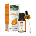 Indus Valley 100% Pure Natural & Organic, Undiluted Orange Essential Oil with Therapeutic Grade & Glass Dropper for Skin, Hair Care (15ml)