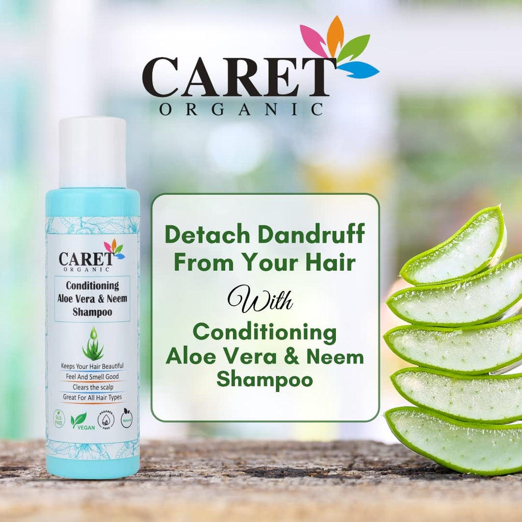 Caret Organic Conditioner With Aloevera & Neem - 100 ml