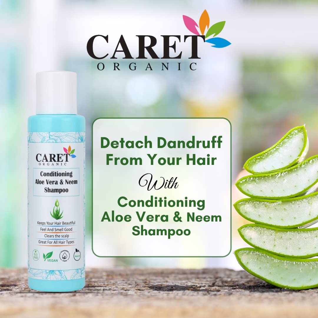 Caret Organic Conditioner With Aloevera & Neem - 100 ml