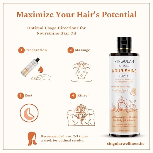 Singular Nourishine Hair Oil - 200 ml