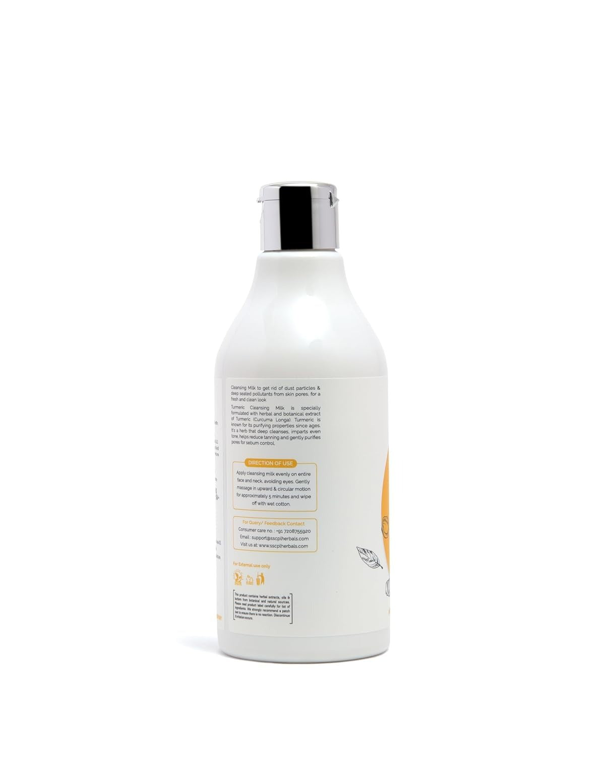 Sscpl Herbals Turmeric Cleansing Milk For Normal To Oily Skin - 200 (Pack of 2)