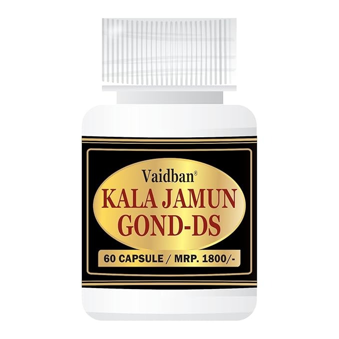 Vaidban Kala Jamun Gond-DS - 60 Capsules