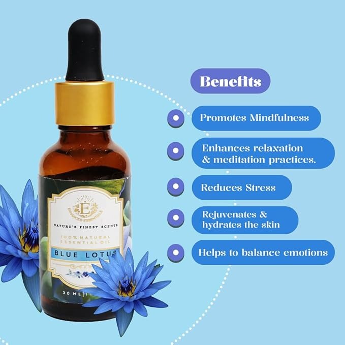 Enhanced Essentials Luxurious Blue Lotus Essential Oil - 30 ml