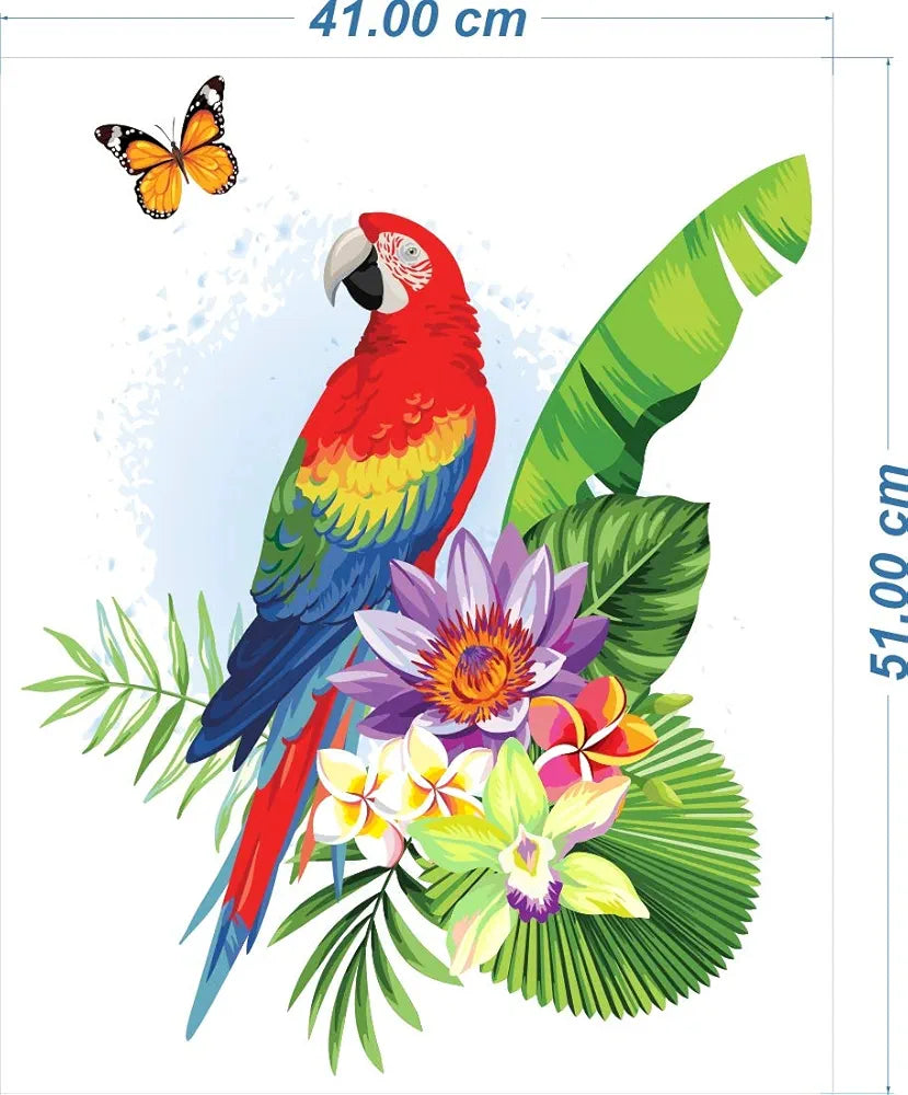 Rangoli White Glossy Vinyl Wall Sticker Premium Self-Adhesive Waterproof Parent-2 Design-6