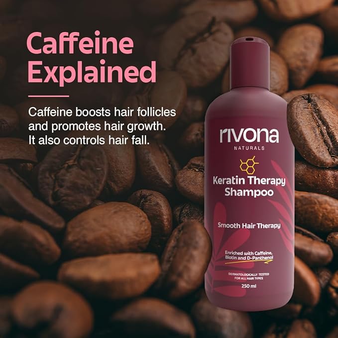 Rivona Naturals Keratin Therapy Shampoo - 250 ml