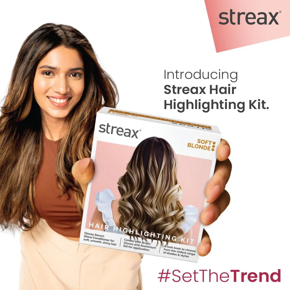 Streax Hair Colour Highlight Kit - 180 Gms