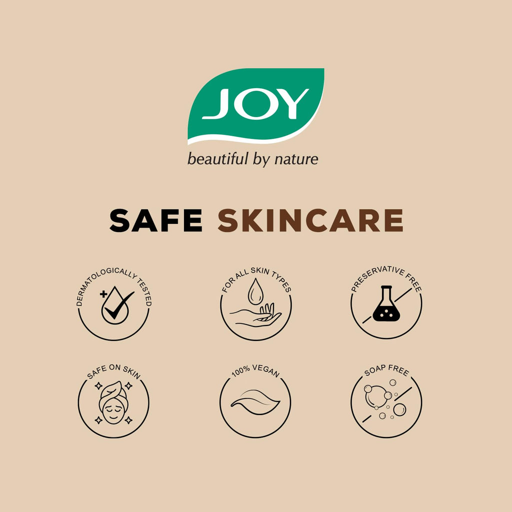 Joy Exfoliating Coffee Face & Body Scrub for Men & Women (200gm) | Anti Pollution Scrub with Coconut & Coffee | Deeply Exfoliates & Removes Dirt | 100% Vegan & Gentle on Skin