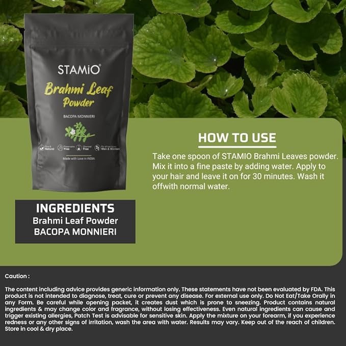 Stamio Brahmi Powder - 250 gms