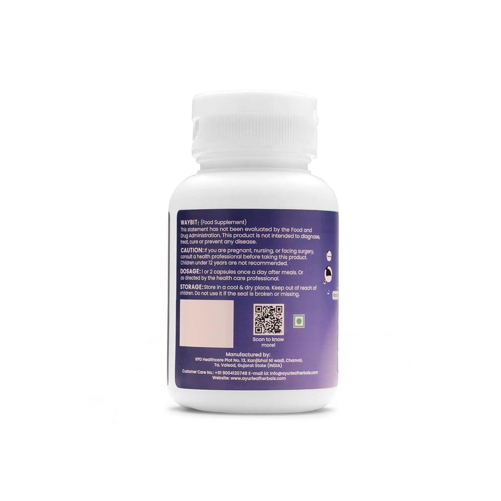 Ayurleaf Herbals - Waybit Extract Blended Capsules 360 Mg 60 Veggie Caps