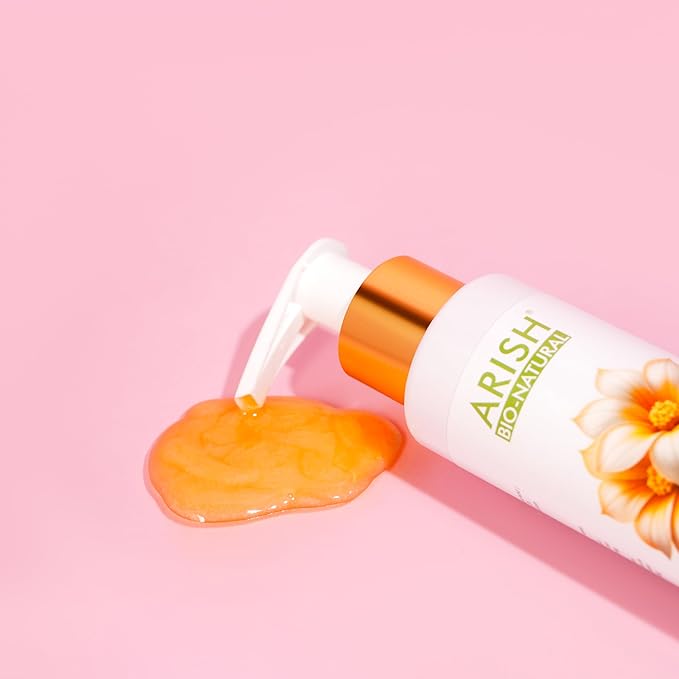 Arish Bio-natural Papaya Chandan Depigmentation Face Wash - 100 Ml