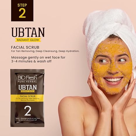 Biofresh Herbals Ubtan Facial Kit - 46 gms Each (Pack of 2)