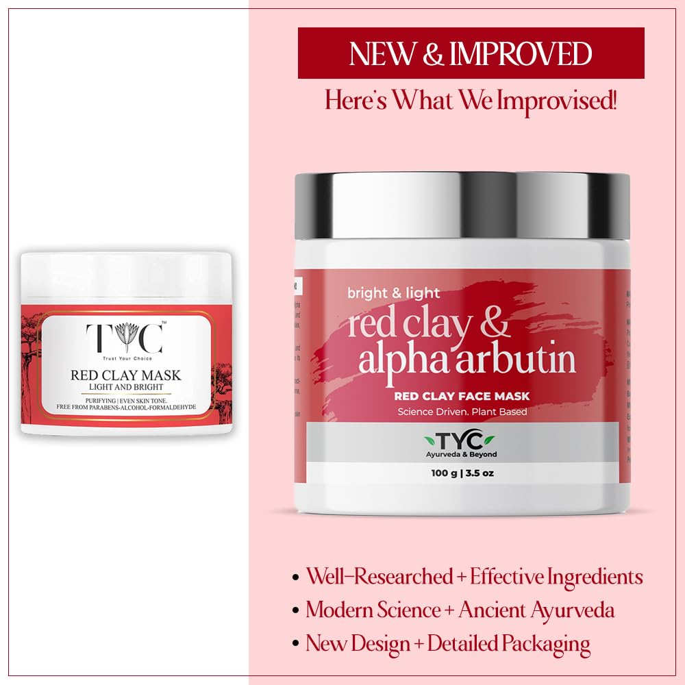 Trust Your Choice Red Face Clay Mask - 100 gms