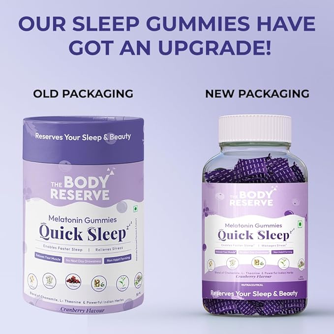 The Body Reserve Support Quick Sleep - 30 gummies