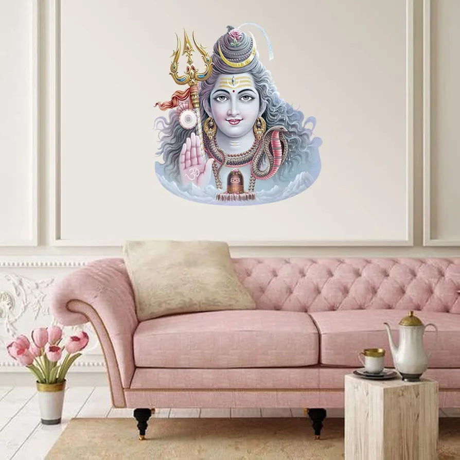 Rangoli White Glossy Vinyl Wall Sticker Premium Self-Adhesive Waterproof Parent-5 Design-16