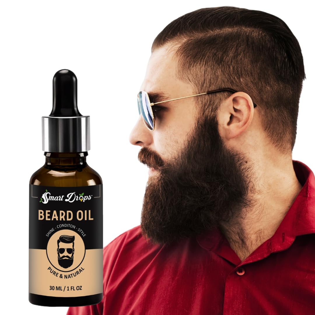 Smartdrops Advanced Formula Based Beard Oil 30ml (Pack of 1)