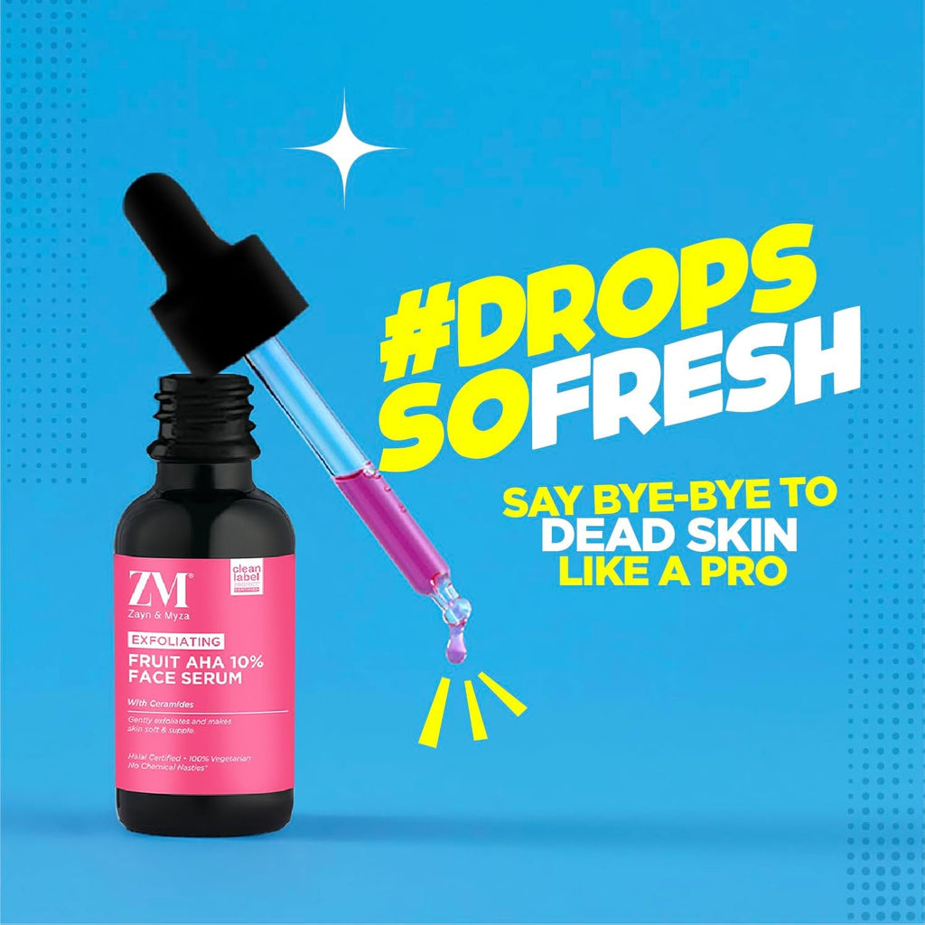 ZM Zayn & Myza Skin Fruit AHA 10% Face Serum - 30 ml