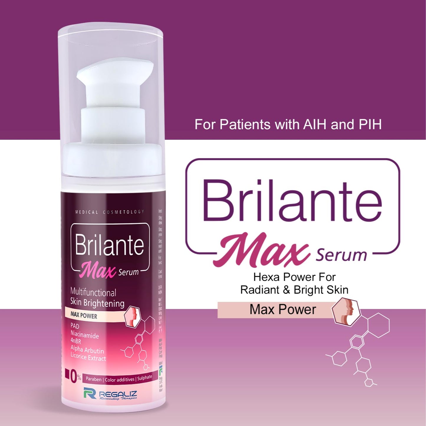 Regaliz Brilante Max Serum - 30 ml