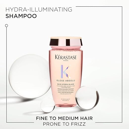 Kerastase Gloss Absolu Anti-Frizz Shampoo For Bouncy Glossy Hair - 250 ml