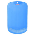 Frenchware Plastic Cutting-chopping Board With Drainer 1 Unit, Premium-grade Plastic | Blue Colour