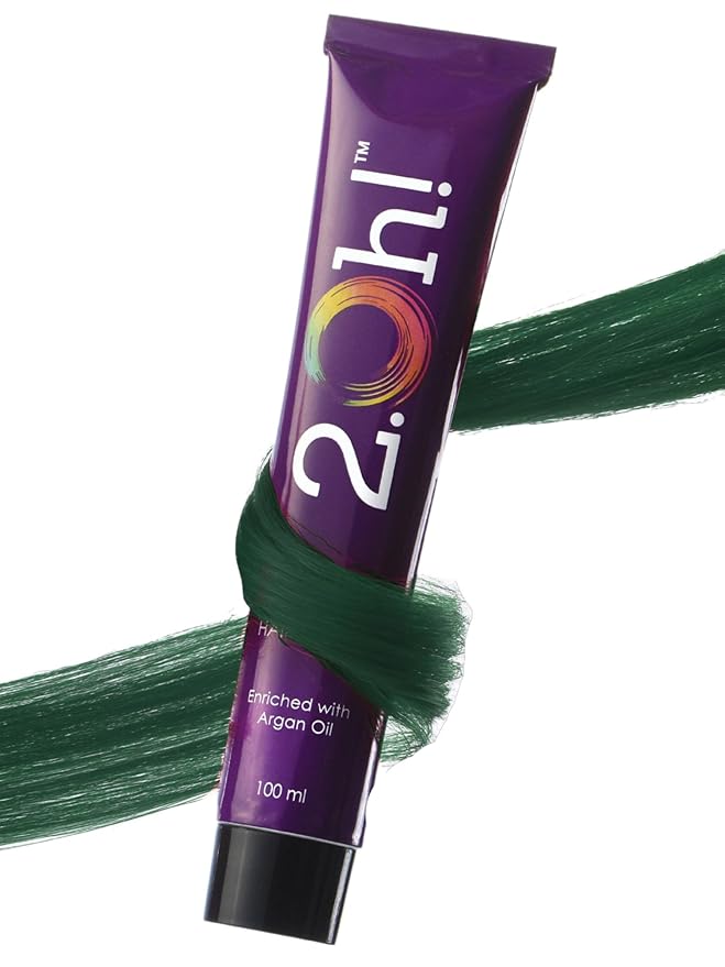 2.Oh Italian- Aqua Marine Hair Color For Women & Men upto 12-15 Washes - 100 ml