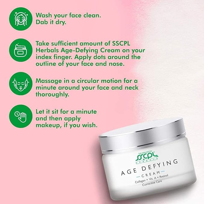 Sscpl Herbals Age-Defying Cream - 50 gms