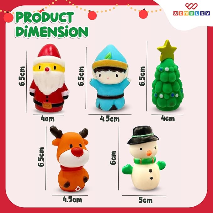 Wembley Christmas Interactive Finger Puppets Set of 5