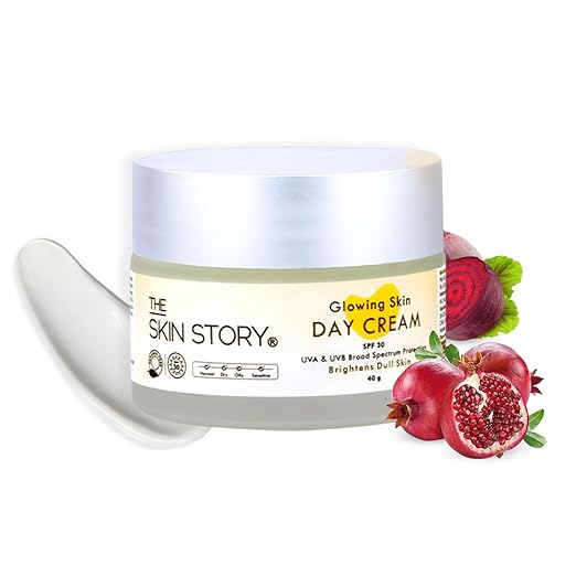 The Skin Story Glowing Skin Day Cream with SPF 30 Sunscreen - 30 ml