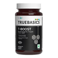 TrueBasics T-Boost, Testosterone Supplement for Men (60 Tablets) | With KSM 66 Ashwagandha, Safed Musli, Gokshura, & Ginseng | For Energy, Stamina & Muscle Strength
