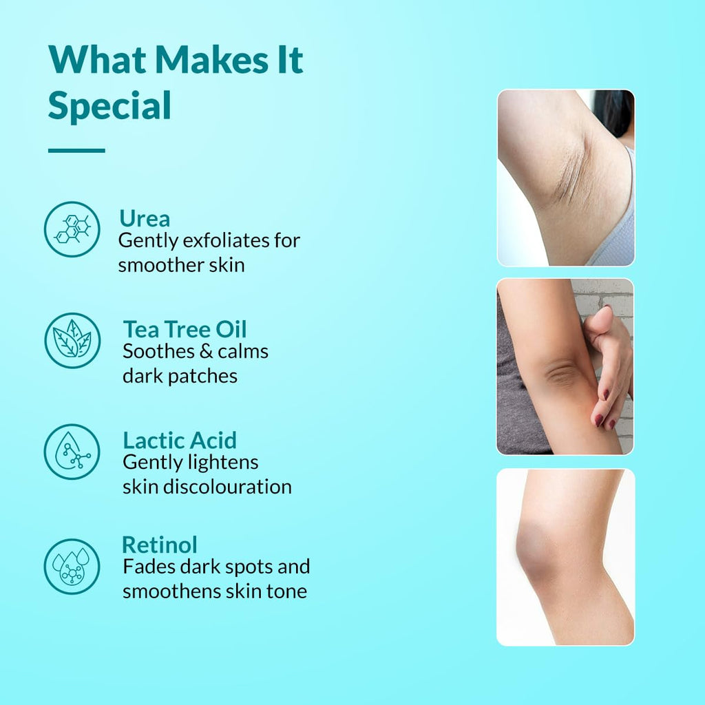 Fixderma Nigrifix Cream for Acanthosis Nigricans with Lactic Acid For Body Parts like Neck, Ankles, Knuckles, Armpits, Thighs & Elbows | Exfoliant 100 gm