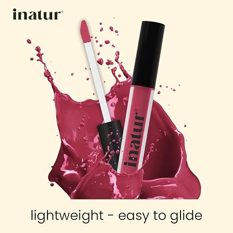 Inatur Matte Liquid Lip Colour with Hyaluronic Acid - 2 ml