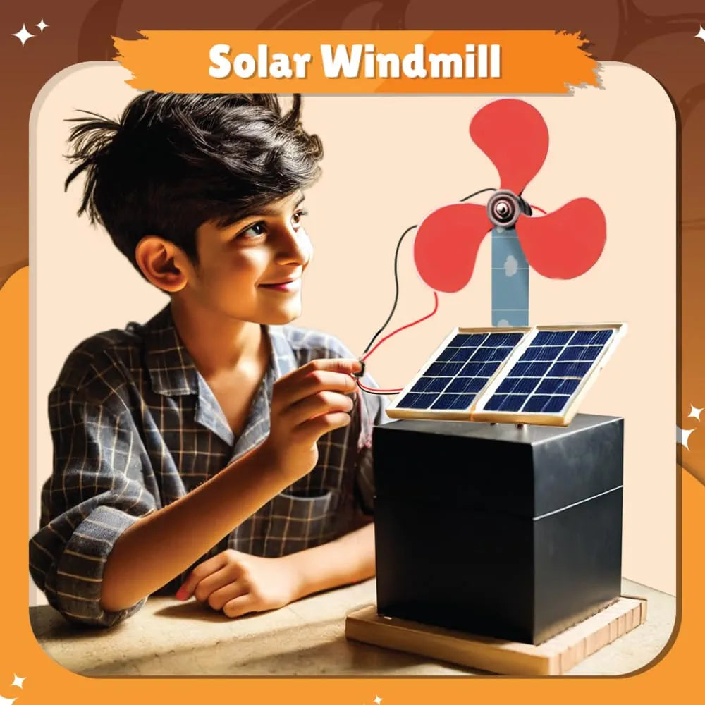 PW School Project Science Experiment Kit for Kids, 100+ Experiments with Solar Panel for Project, Science Kit for Ages 5 to 10 Years Stem Kit