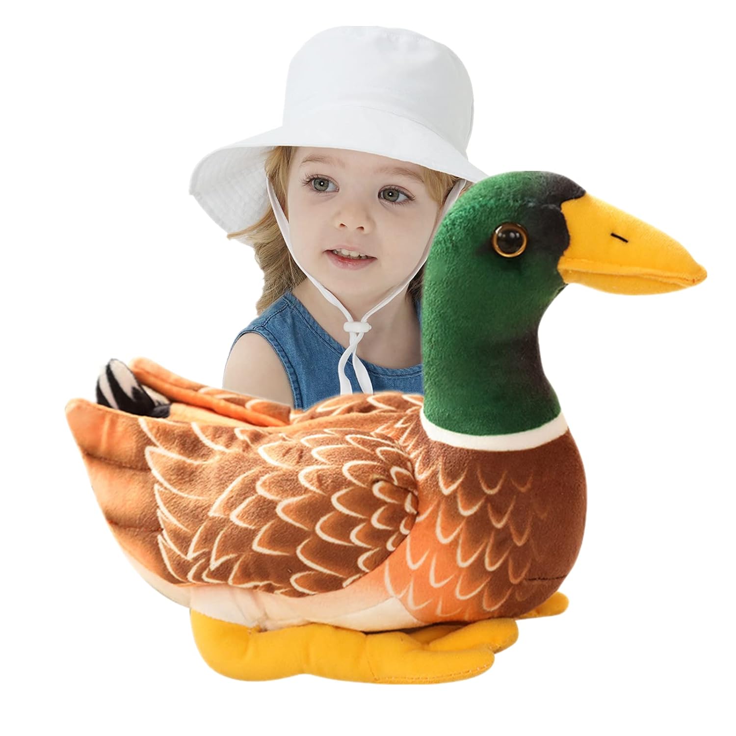 Tickles Lovely Duck Super Soft Stuffed Plush Toy for Kids 30 cm