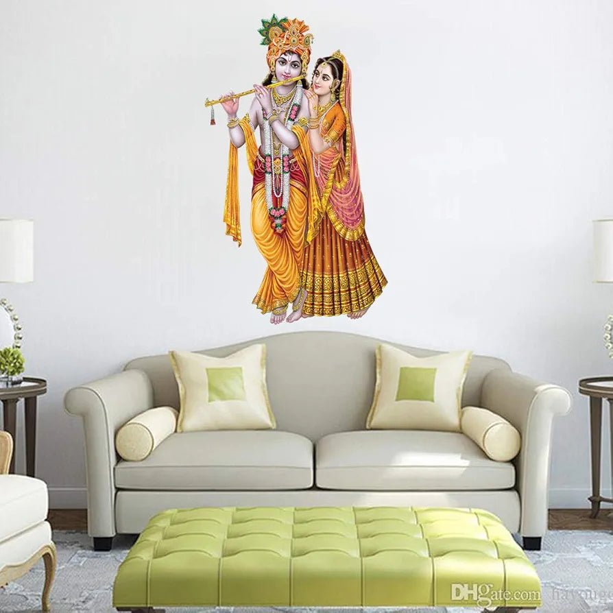 Rangoli White Glossy Vinyl Wall Sticker Premium Self-Adhesive Waterproof Parent-7 Design-9