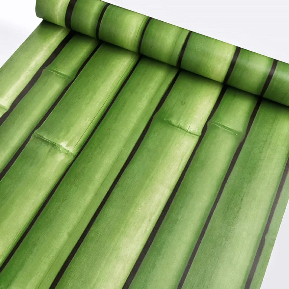 Indian Royals Wooden Bamboo Wall Poster Pvc Self Adhesive Bamboo Wallpaper