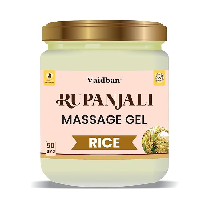 Vaidban Rupanajli Massage Gel Rice - 50 gms