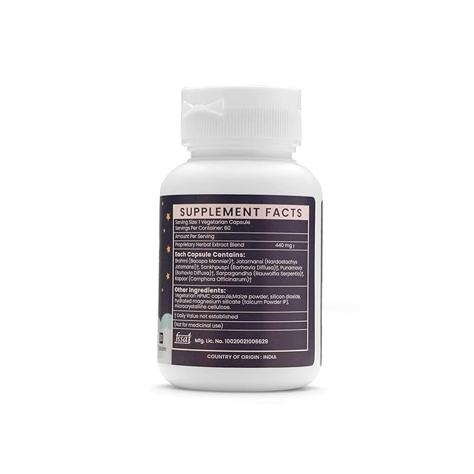 Ayurleaf Herbals - Restlaam Extract Blended Capsules 440 Mg | 60 Veggie Capsules for Men & Women