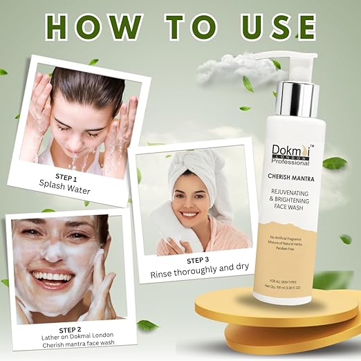 Dokmai London Cherish Mantra Face Wash Gentle Skin Cleanse - 100 ml