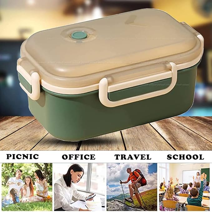 FunBlast Double Layer Lunch Box for Kids and Adults Office Lunch Box for Men and Women