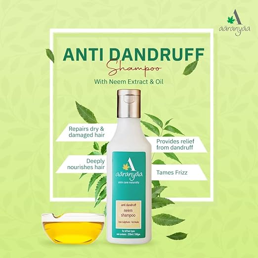 Aaranyaa Anti-Dandruff Neem Shampoo - 250 ml