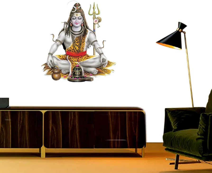 Rangoli Vinyl Religion Wall Sticker 1.96 X 20.86 X 1.96 Inches Multicolour