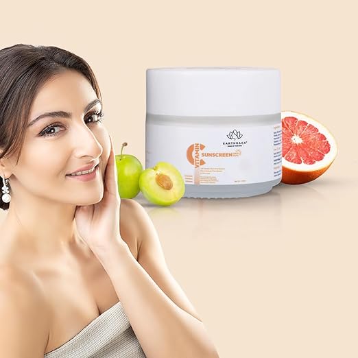 Earthraga Vitamin C Sunscreen SPF 50 - 100 gms