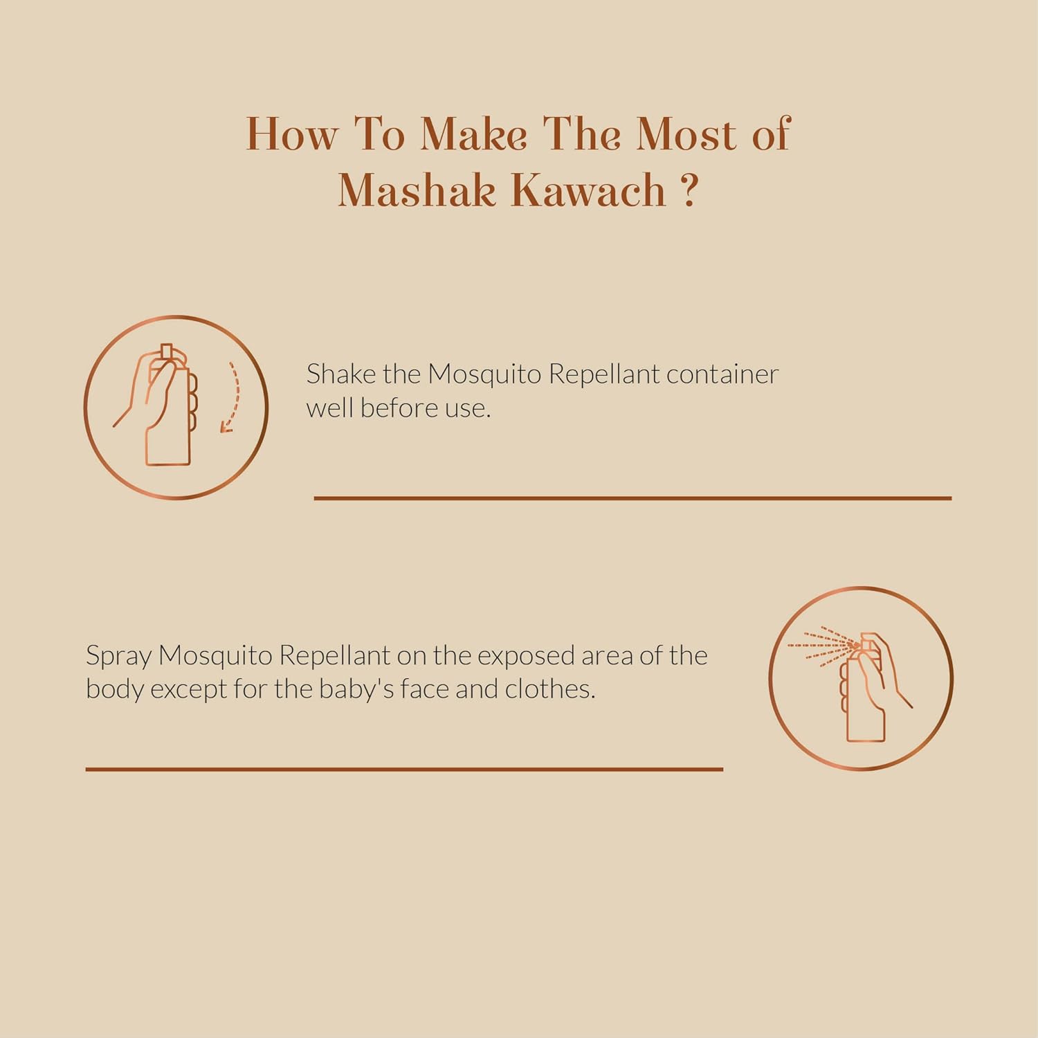 Baby Forest Mashak Kawach Mosquito Repellent Spray for Babies | with Lemongrass, Cedarwood & Lavender Oil | Natural Insect Repellent for Kids | Derma Safe, Cruelty-Free, Vegan | 100ml Pack of 1