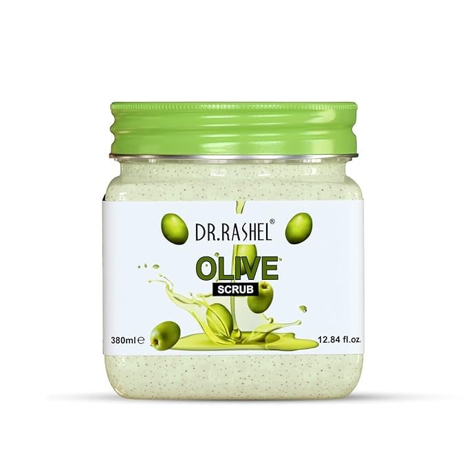 Dr.Rashel Olive Scrub For Face & Body - 380 ml