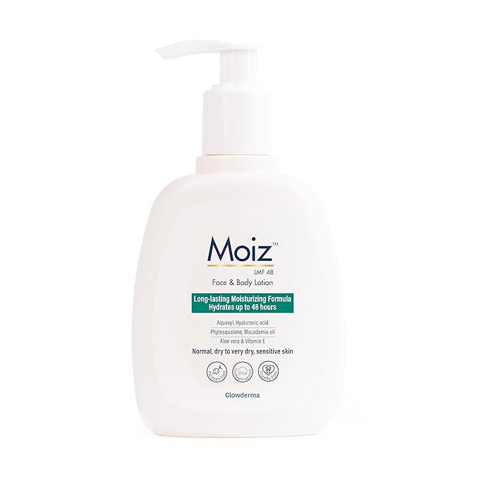 Moiz LMF 48 Lotion | 48 Hour Long-Lasting Moisturizer - 200 Ml