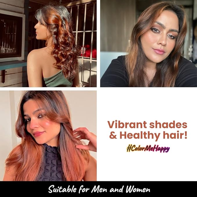 2.Oh Italian- Caramel Brown Hair Color For Women & Men Lasts upto 4-5 Washes - 100 ml