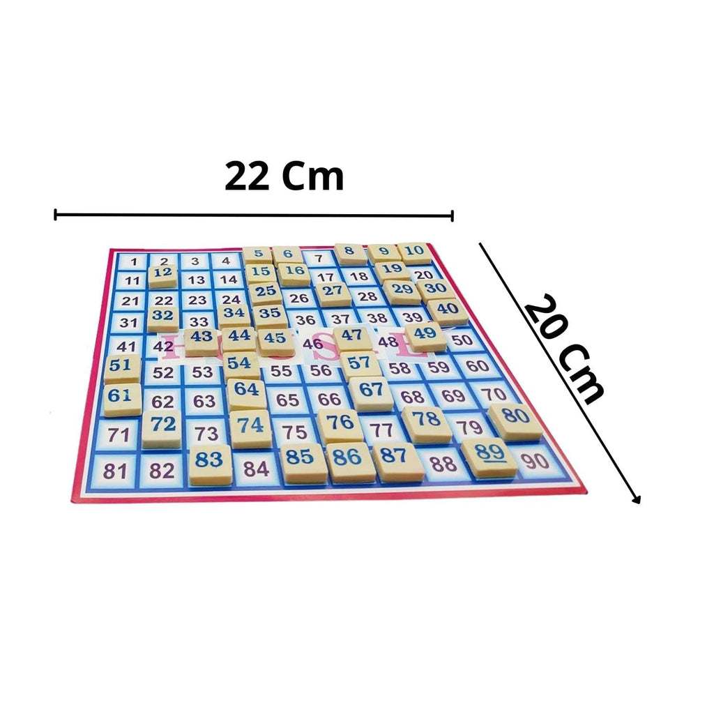 Kids Mandi Tambola Game Set Housie Deluxe Board Game