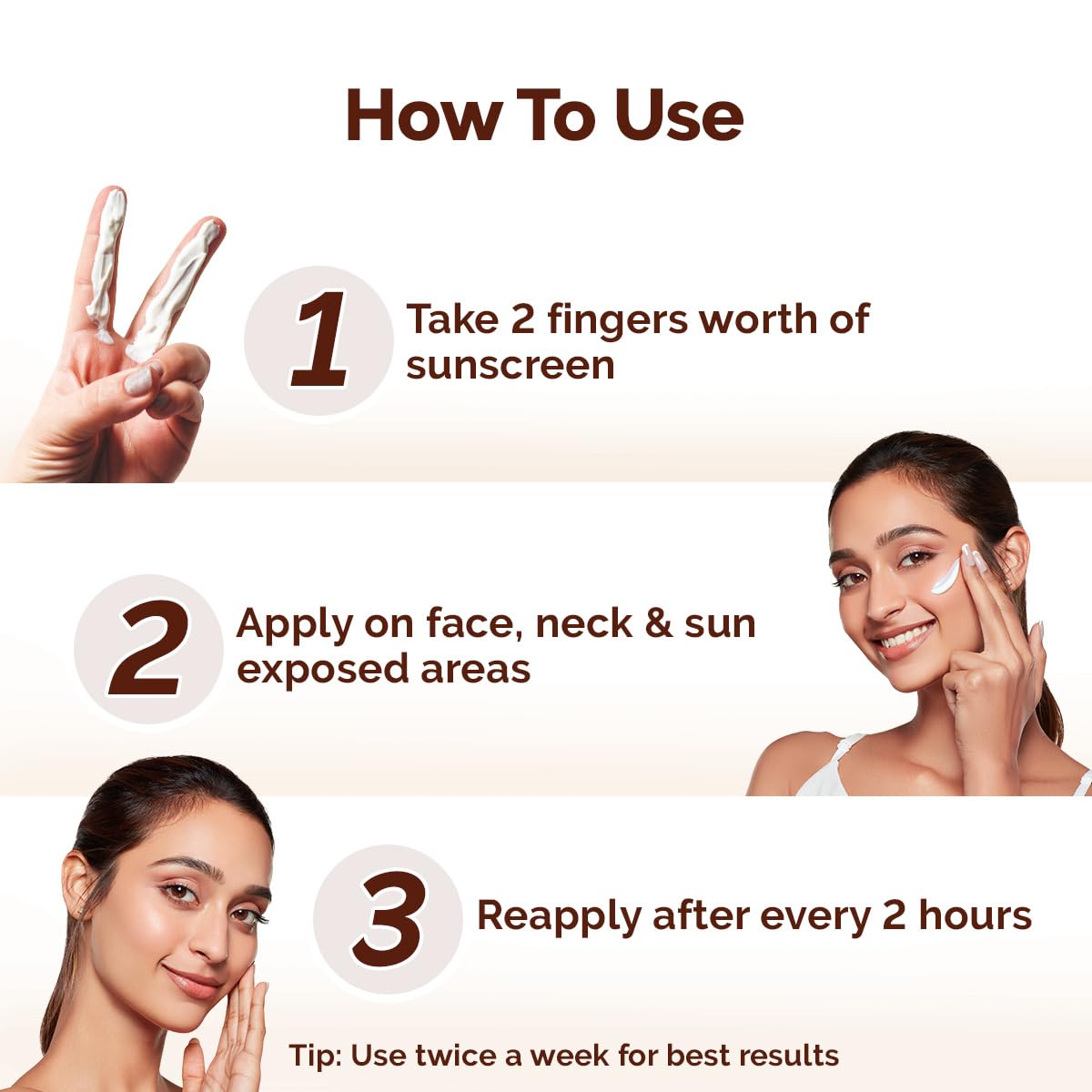 Mamaearth Rice Water Dewy Sunscreen with SPF 50 PA++++ | UVA & UVB Protection | Tan Protection | Gives Glass Skin Glow | No White Cast | For All Skin Types | 50 g