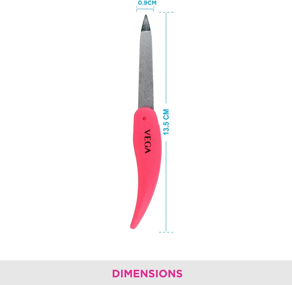Vega Nail Buffer & Vega Portable & Foldable Nail File for Qaulity Manicure